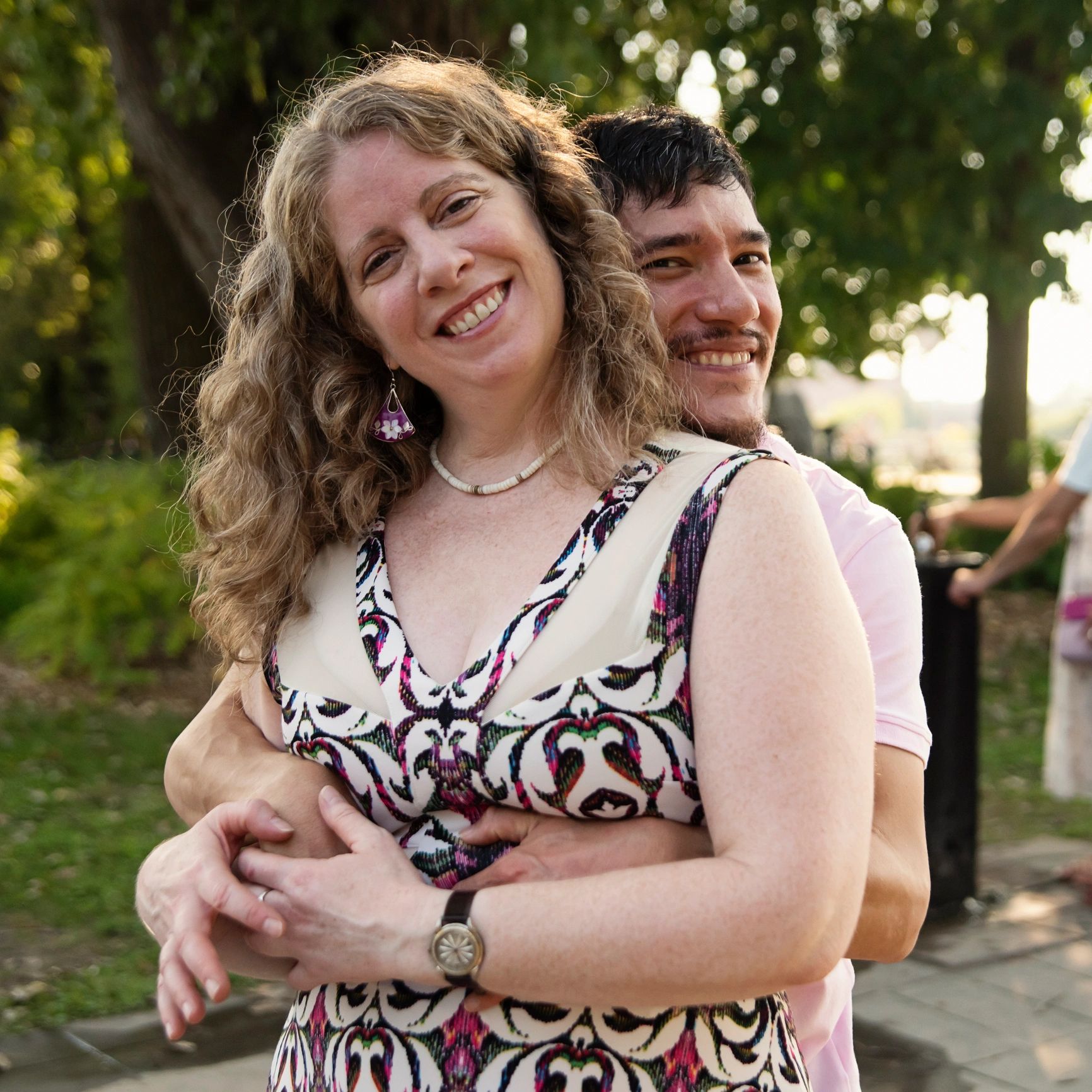 Client portrait outdoors